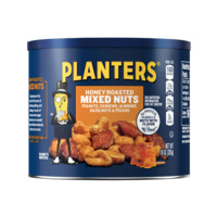 PLANTERS HONEY ROASTED MIXED NUTS 10 OZ